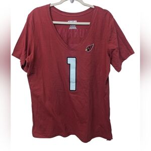 Arizona Cardinals Red V-Neck Shirt